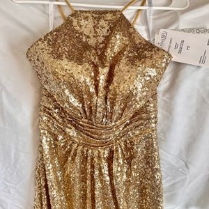Gorgeous Gold Sequin Gown